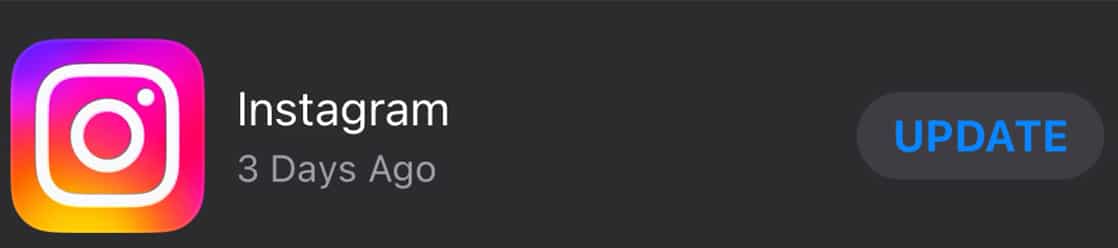 iphone update for crashing problem