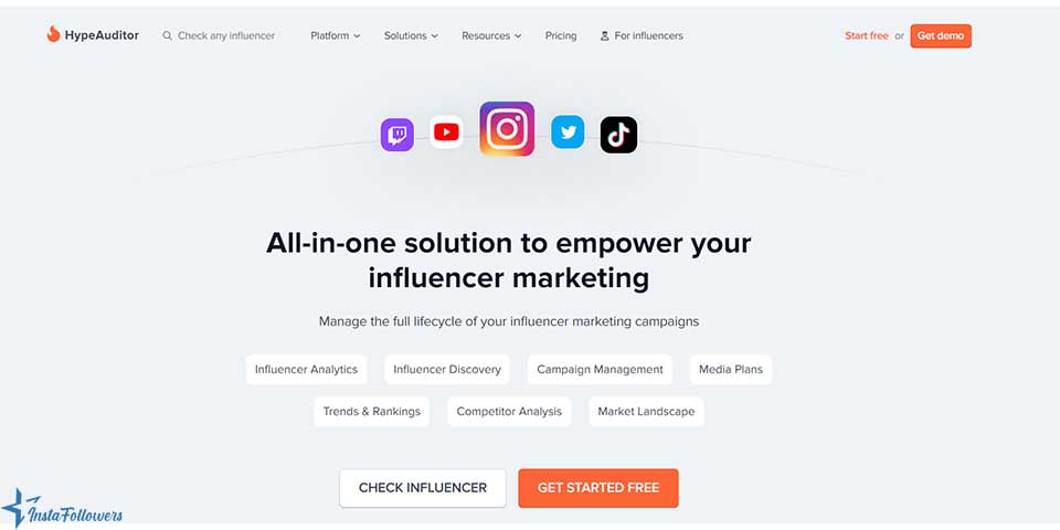 HypeAuditor fake followers checker
