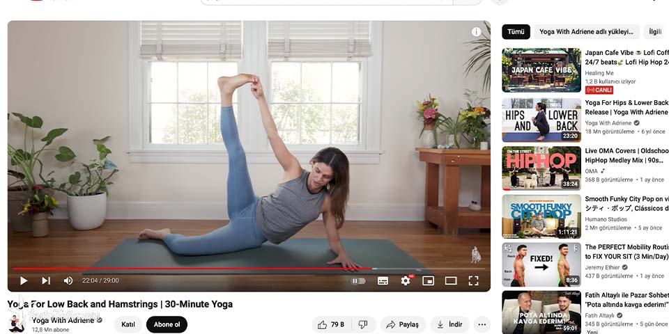 Yoga Instructions