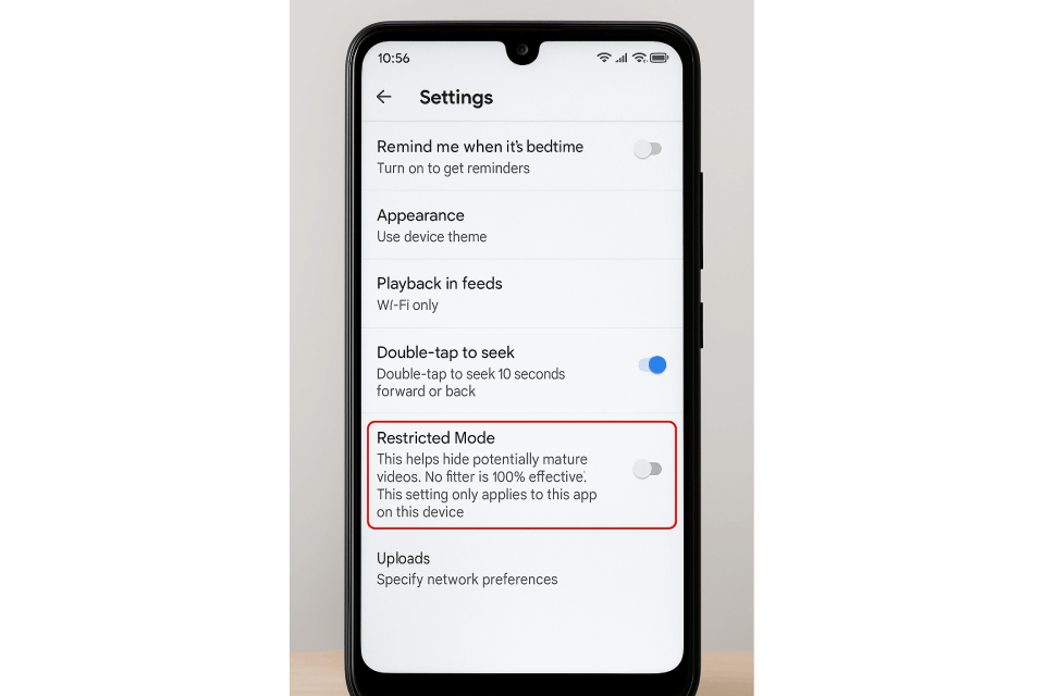 How to Turn Off Restricted Mode on Mobile Devices