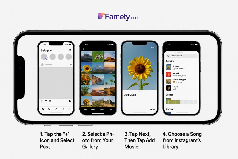 Add Music to Instagram Photo Posts