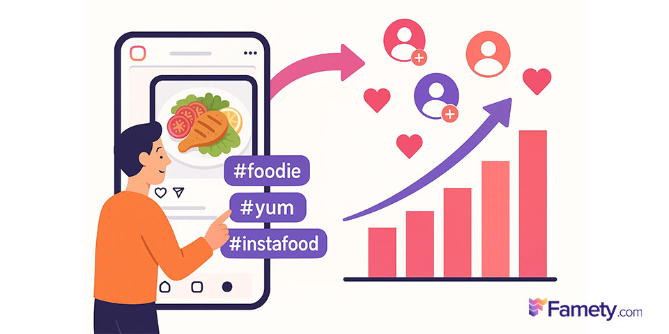 Food Hashtags to Boost Your Instagram