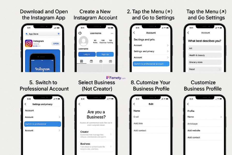 How to Create Instagram Business Account