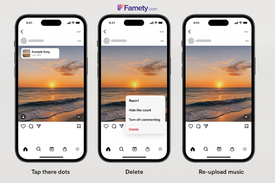 Remove Music from Instagram Post