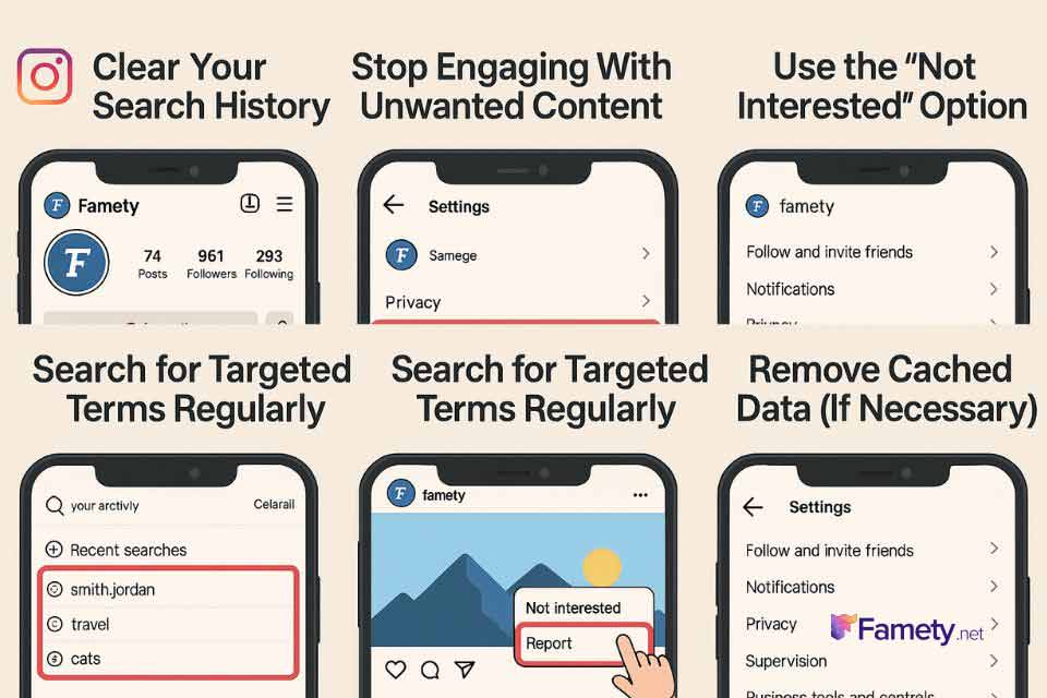 How To Reset or Clear Your Instagram Search Feed
