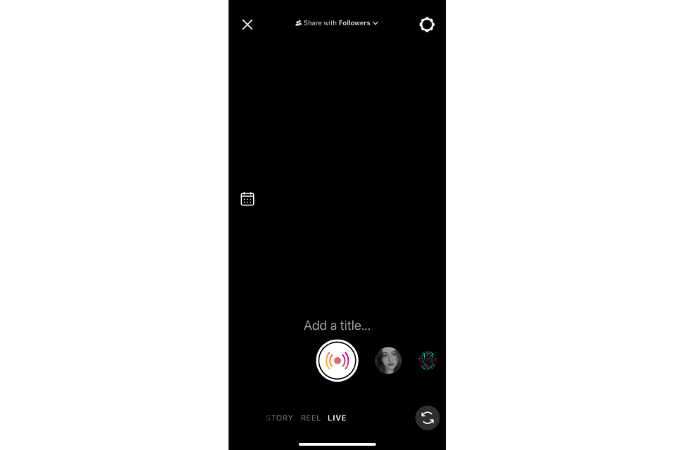 How to Go Live Using the Mobile App