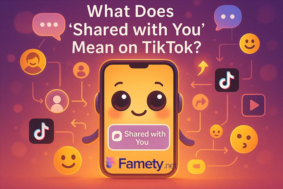 What Does ‘Shared with You’ Mean on TikTok?