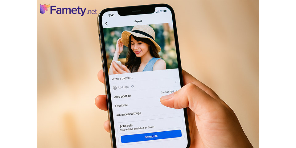 schedule post on instagram