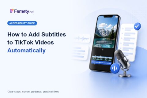 How to Add Subtitles to TikTok Videos Automatically