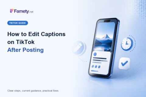 How to Edit Captions on TikTok After Posting
