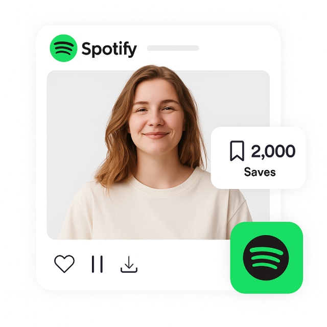 Buy Spotify Saves