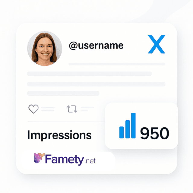 Buy Twitter (X) Impressions