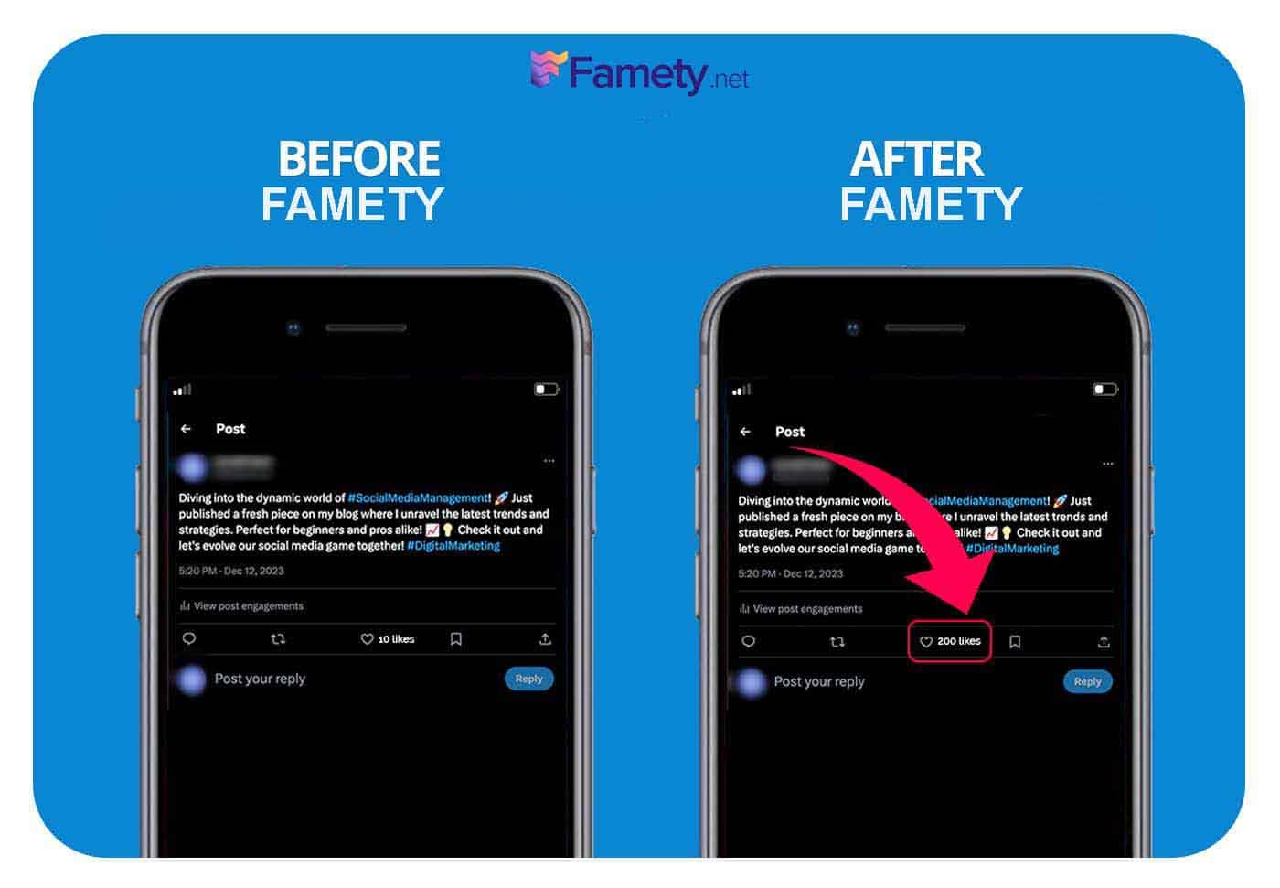 buy twitter likes before after