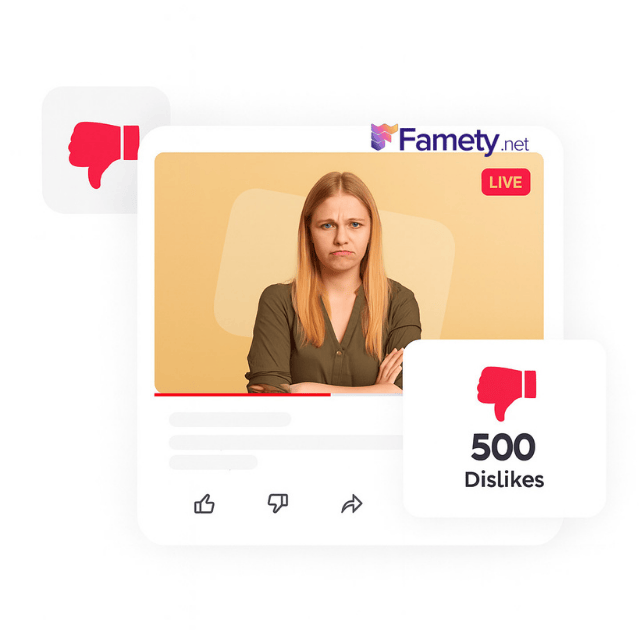 Buy YouTube Dislikes