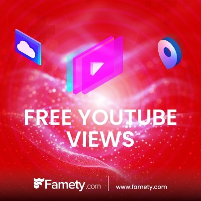 Famety's Free YouTube Views (Every Day Free)