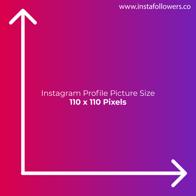 Instagram Profile Picture Size 110x110 Instagram Profile Picture Size 110x110
