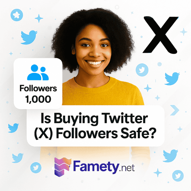 Is Buying Twitter (X) Followers Safe?