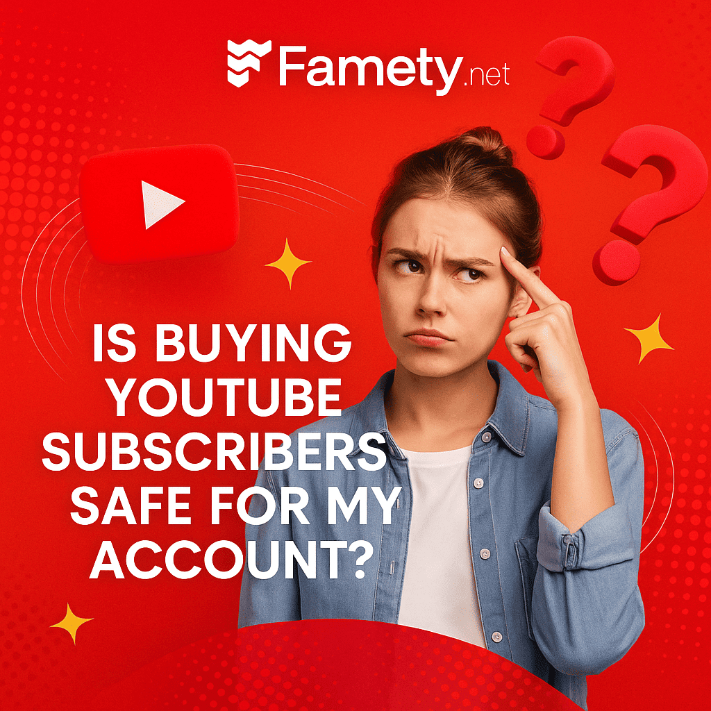 Is Buying YouTube Subscribers Safe for My Account?