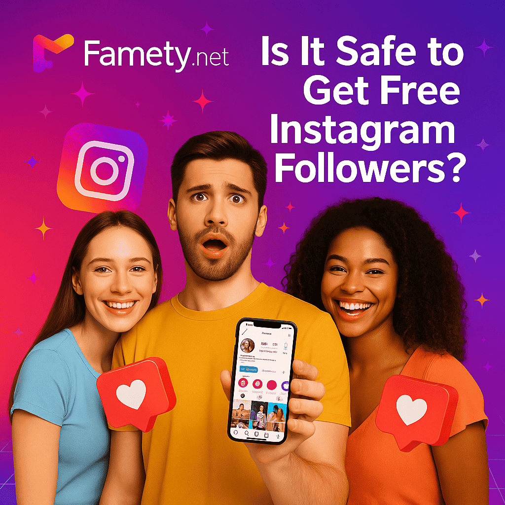 is it safe to get free instagram followers
