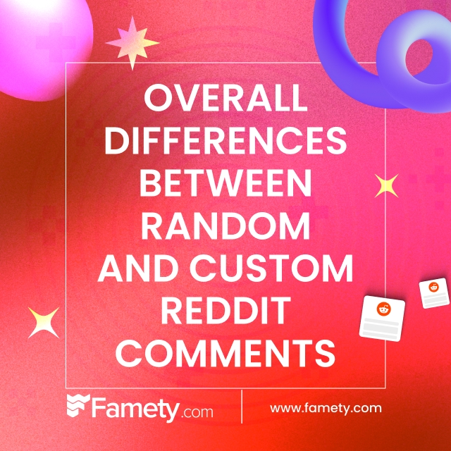 Overall Differences Between Random and Custom Reddit Comments