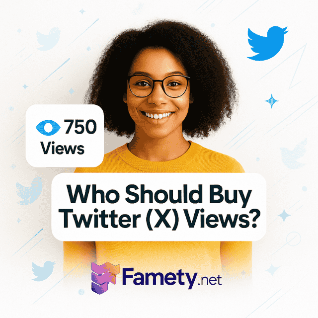 Who Should Buy Twitter (X) Views?